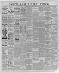 Portland Daily Press: July 08,1886