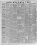 Portland Daily Press: July 12,1886