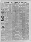 Portland Daily Press:  July 17,1886
