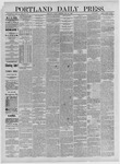 Portland Daily Press: July 23,1886