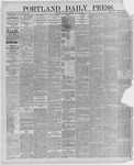 Portland Daily Press: July 31,1886