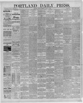 Portland Daily Press: August 03,1886