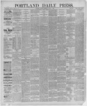 Portland Daily Press: August 05,1886