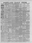 Portland Daily Press:  August 06,1886
