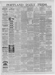 Portland Daily Press: August 07,1886