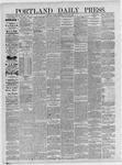 Portland Daily Press: August 20,1886