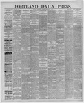 Portland Daily Press: September 01,1886
