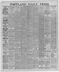 Portland Daily Press: September 09,1886