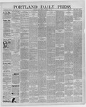 Portland Daily Press: September 17,1886