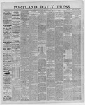 Portland Daily Press: September 21,1886