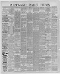 Portland Daily Press: September 22,1886