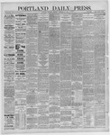 Portland Daily Press: September 23,1886