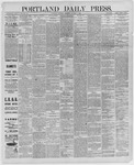 Portland Daily Press: October 02,1886