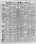 Portland Daily Press: October 08,1886