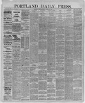 Portland Daily Press: October 22,1886
