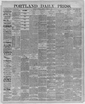 Portland Daily Press: October 23,1886