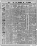 Portland Daily Press: October 26,1886