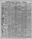 Portland Daily Press: November 02,1886