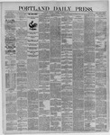 Portland Daily Press: November 04,1886