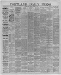 Portland Daily Press: November 12,1886