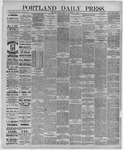 Portland Daily Press: November 16,1886