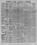 Portland Daily Press: November 24,1886