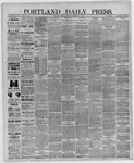 Portland Daily Press: November 27,1886