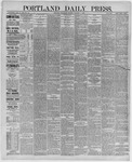 Portland Daily Press: December 08,1886