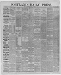 Portland Daily Press: December 09,1886