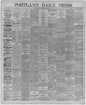 Portland Daily Press: December 10,1886