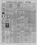 Portland Daily Press: December 11,1886