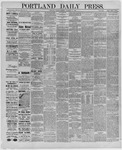Portland Daily Press: December 13,1886