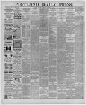 Portland Daily Press: December 15,1886