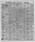 Portland Daily Press: December 16,1886