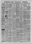 Portland Daily Press: December 21,1886