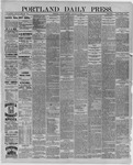 Portland Daily Press: January 11,1887