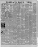 Portland Daily Press: January 13,1887