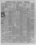 Portland Daily Press: January 17,1887