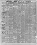 Portland Daily Press: January 20,1887