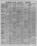 Portland Daily Press: January 24,1887
