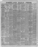 Portland Daily Press: February 01,1887