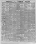 Portland Daily Press: February 10,1887