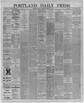 Portland Daily Press: February 16,1887