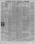 Portland Daily Press: February 17,1887