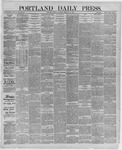 Portland Daily Press: February 22,1887