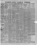 Portland Daily Press: February 24,1887