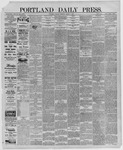 Portland Daily Press: March 08,1887
