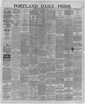 Portland Daily Press: March 10,1887