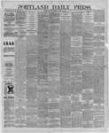 Portland Daily Press: March 11,1887