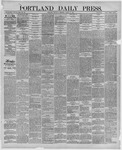 Portland Daily Press: March 17,1887